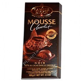 Chocolate Negro Relleno de Mousse, 100 g. Camile Bloch