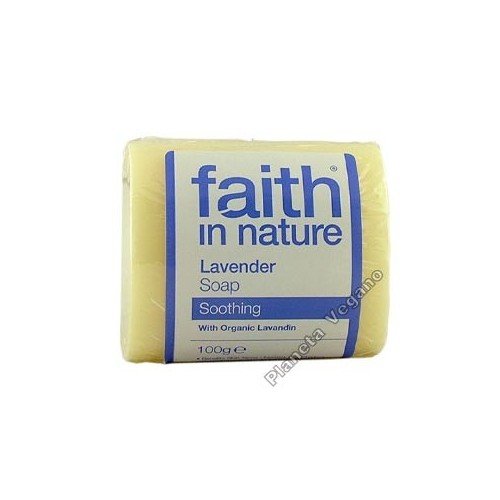 Jabón de Lavanda 100 gr. Faith in Nature