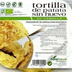 Tortilla de Patata Vegana sin Cebolla, 250g Soria Natural