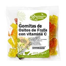 Gomitas Vegetales de Ositos de Frutas, 150g. V. F.