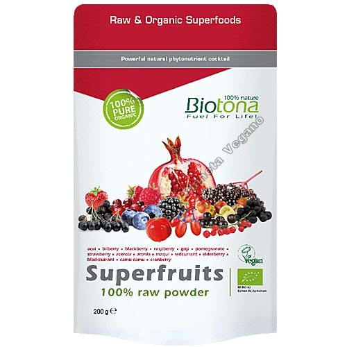 Superfruits, 200 g. Biotona
