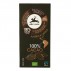 Chocolate Negro Ecológico 100% Cacao, 50g. Alce Nero