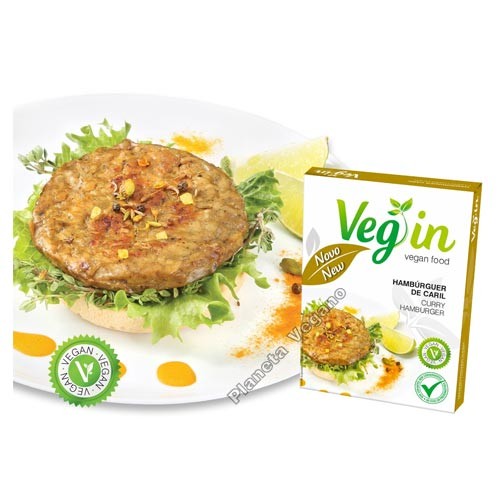 Burger Vegana con Curry, 2x80g Vegin