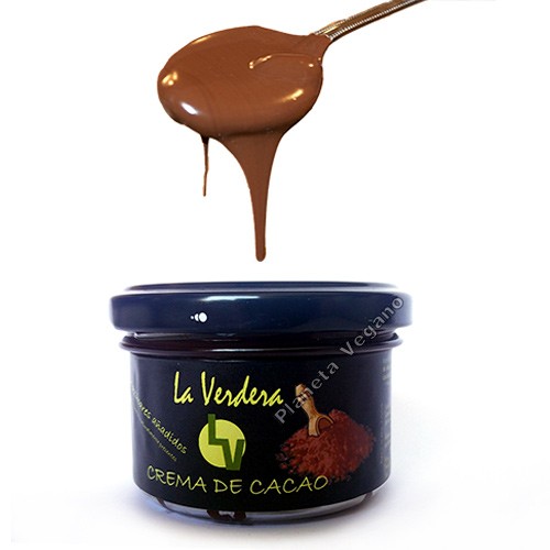 Crema de Cacao y Avellanas, 100g. La Verdera