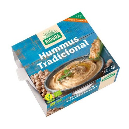 Hummus Tradicional, 180 g. Biográ
