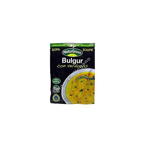 Sopa instantánea Bulgur con Verduras 40 g - Naturgreen