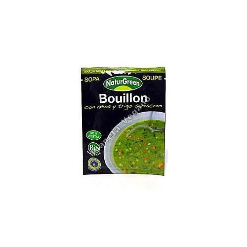 Sopa instantánea Bouillon de avena y trigo sarraceno 40 g - Naturgreen