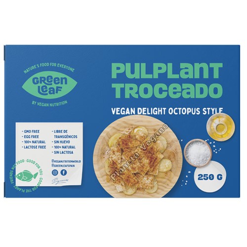 Pulpo Vegano, 250 g. Green Leaf-Vegan Nutrition