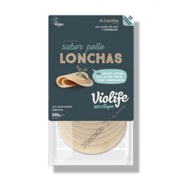 Embutido sabor Pollo en Lonchas, 200g Violife