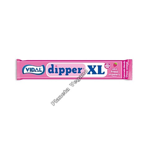 Dipper sabor Fresa XL , 10,5g. Vidal - Pack x 5 unidades