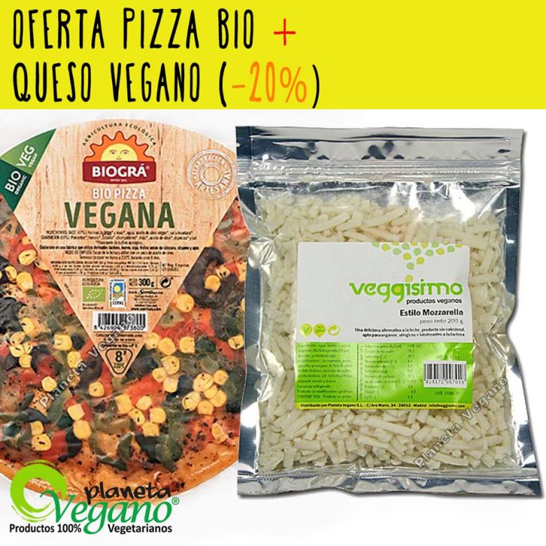 Oferta Pack Pizza Vegana